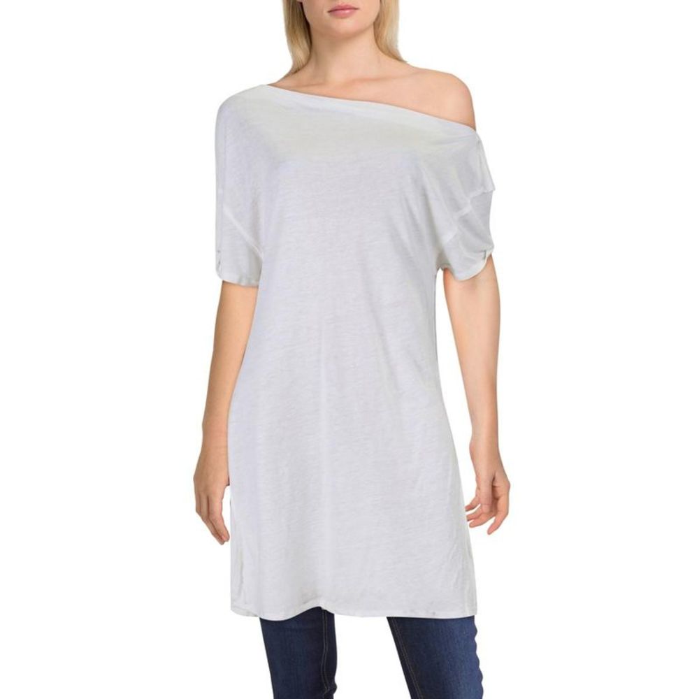 NEW Free People L Tunic T-Shirt Top